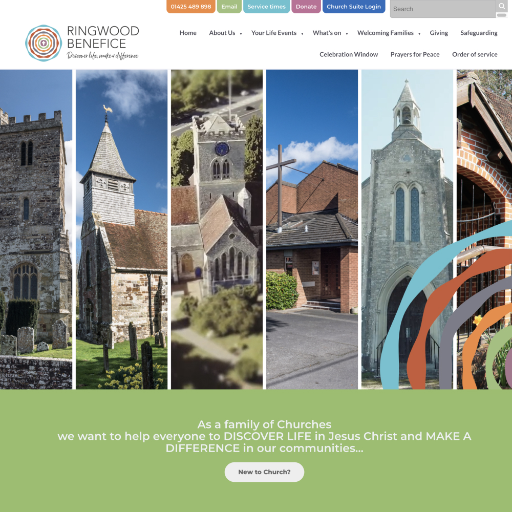 Ringwood Benefice website