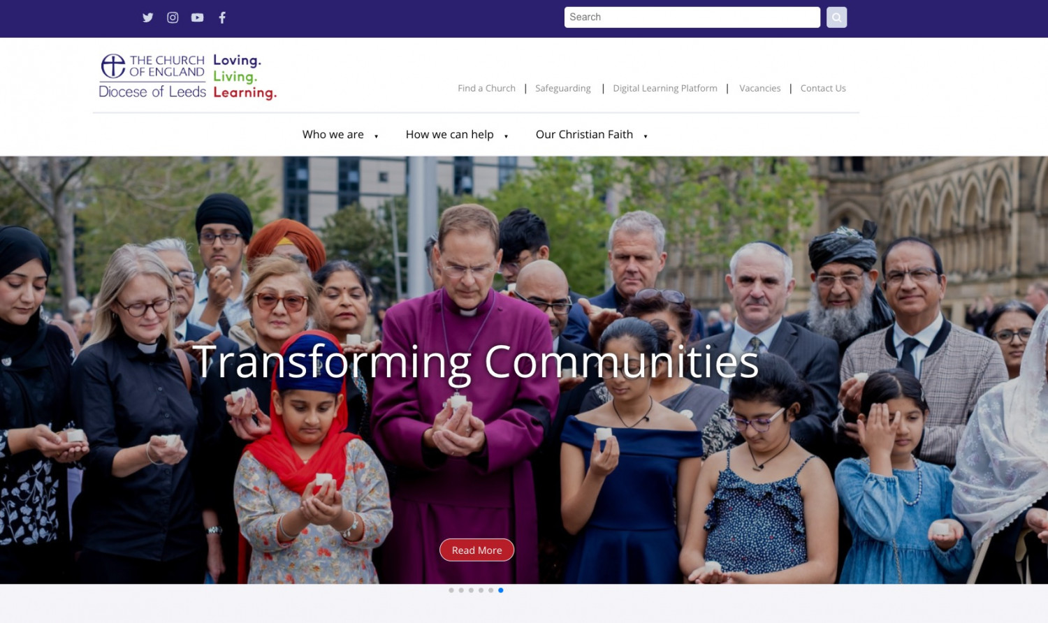 Diocese of Leeds website